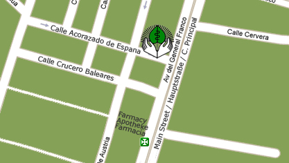 Map Clinica de Osteopatía